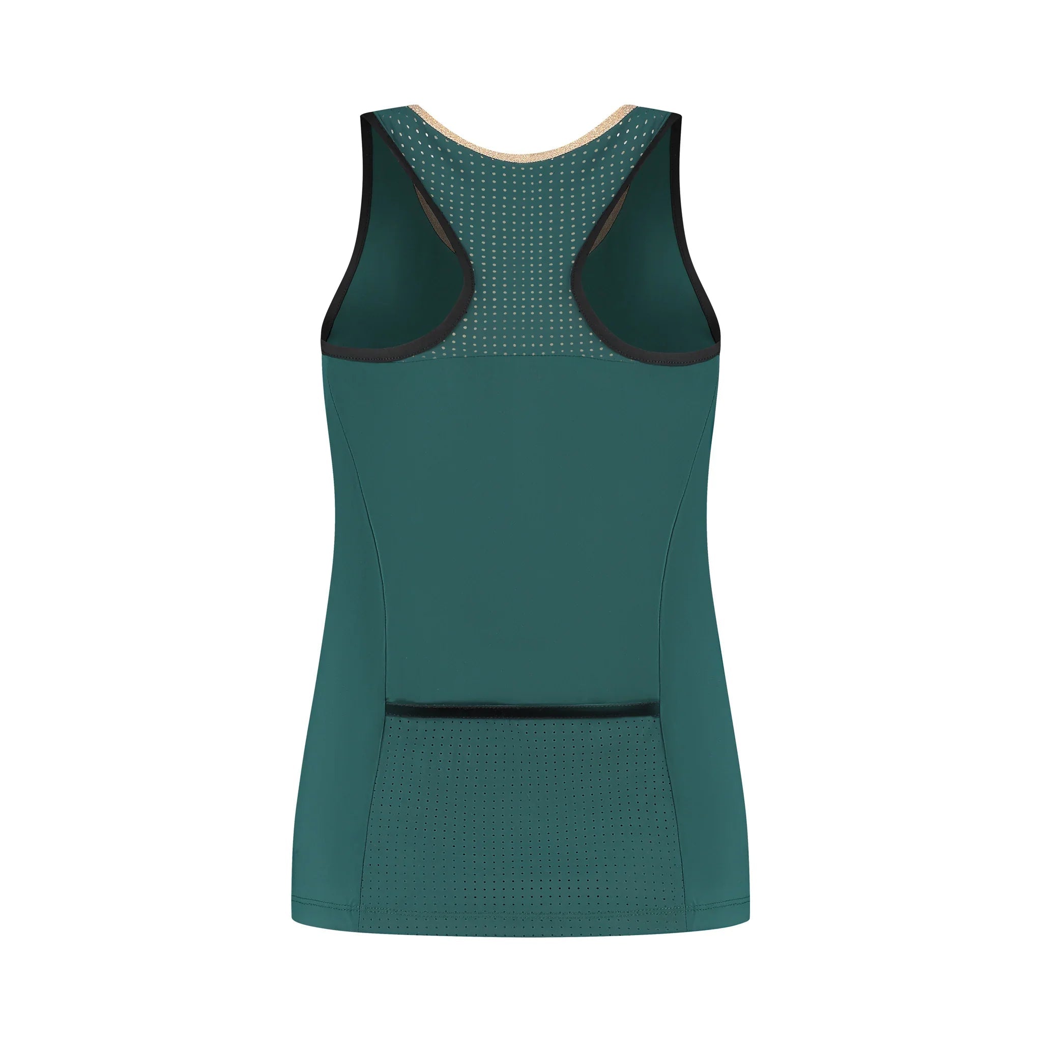 Golden Edge Tank - Green - Padel73
