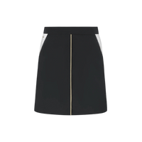 Golden Stripe Skirt - Black - Padel73