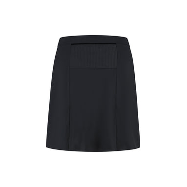 Golden Stripe Skirt - Black