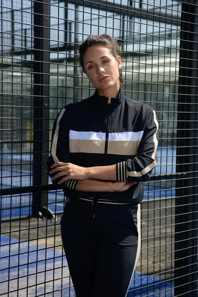 Golden Court Jacket - Black/Gold - Padel73