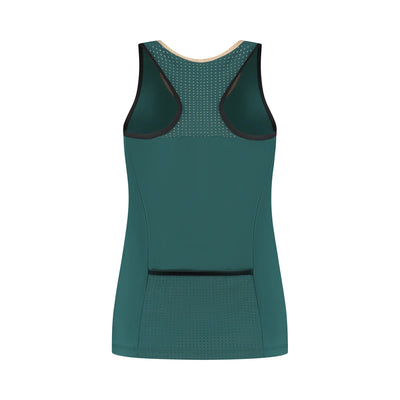Golden Edge Tank - Green - Padel73