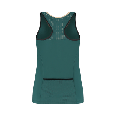 Golden Edge Tank - Green - Padel73