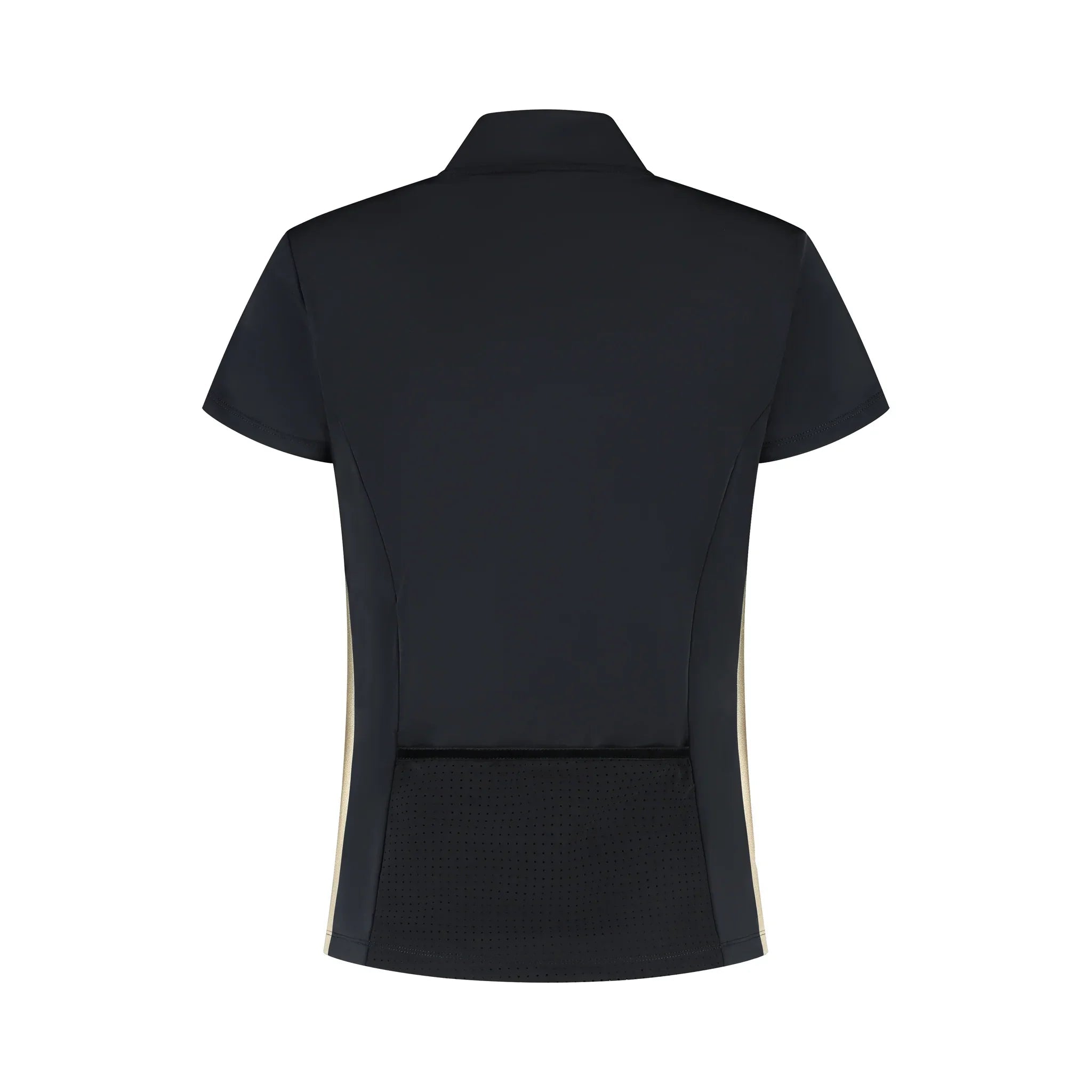 Golden Edge Zipper - Black/Gold - Padel73