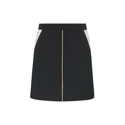 Golden Stripe Skirt - Black - Padel73