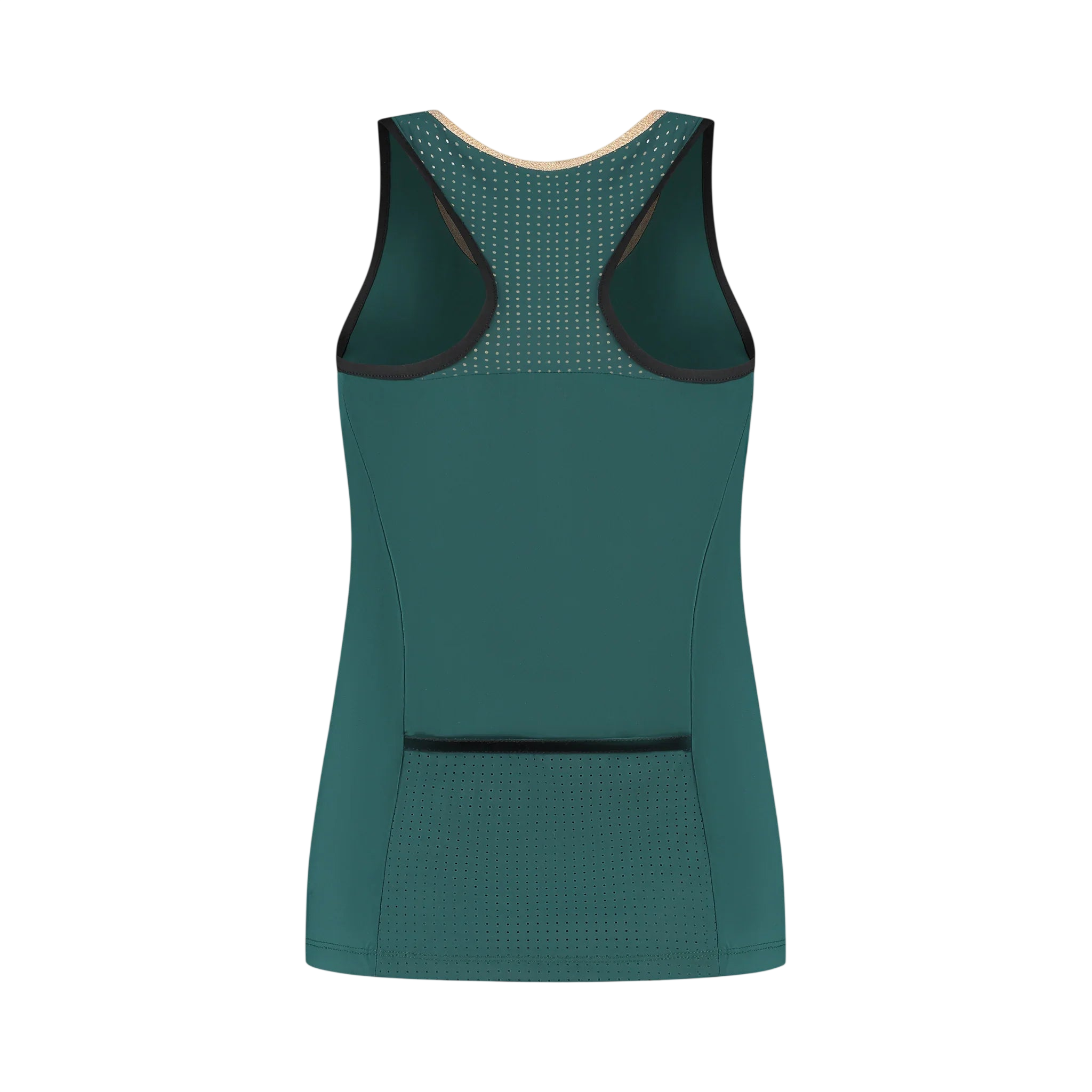 Golden Edge Tank - Green - Padel73