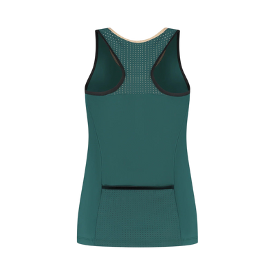 Golden Edge Tank - Green - Padel73