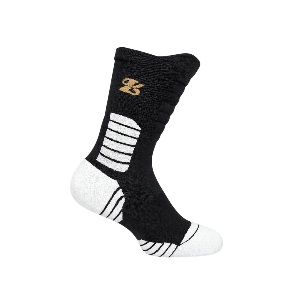 Performance Padel Socks – Black/White - Padel73